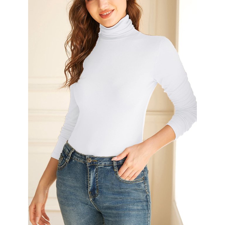 Mock best sale turtleneck blouse