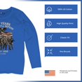 thumbnail image 6 of US Army 250 Years Women's Long Sleeve T-shirt American Military Veteran DD214 Patriotic, 6 of 7