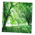 thumbnail image 1 of GUOOL 2Pc Landscape Window Curtains Darkening Bath Voile for Standard Rod 9 9, 1 of 8