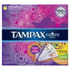 Tampax Radiant Tampons with Plastic Applicator, Regular, Super, Super+, 32 Ct
