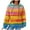 Yellow, variant on VEKDONE Women's Waffle Knit Hoodie Stripe Color Block Pullover Sweatshirt Plus Size Drawstring Hooded Sweatshirts Fall Fashion Loose Fit Hoodies with Kangaroo Pockets
