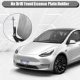 thumbnail image 2 of No Drill Front License Plate Holder Fit for 2020-2024 Model Y, 2017-2023 Model 3 with Safety Design, No Adhesives License Frame, 2 of 7