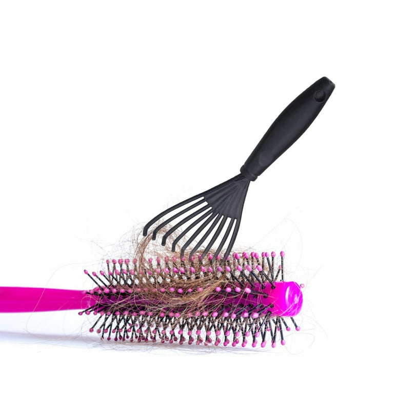 Brush Hair Cleaning Comb Cleaner Wire Tool Rake Airbag Salon Metal Lint  Claw Removal Dust Pick Mat Remover Picks Makeup