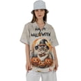 thumbnail image 4 of Happy Halloween Ragdoll Witches Hat Pumpkin Carving Hawaiian Shirt Breathable Summer Unisex Merch Cat Lover Kitten Owner Gifts Idea - 02019, 4 of 6