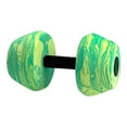 thumbnail image 3 of Luwecf Aquatic Exercise Dumbbell Men Women Professional Portable EVA Water Dumbbell Yellow Green, 3 of 9