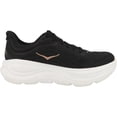 thumbnail image 2 of Hoka Bondi 9 Noir/or Rose Chaussures de Course pour Femmes, 2 of 5