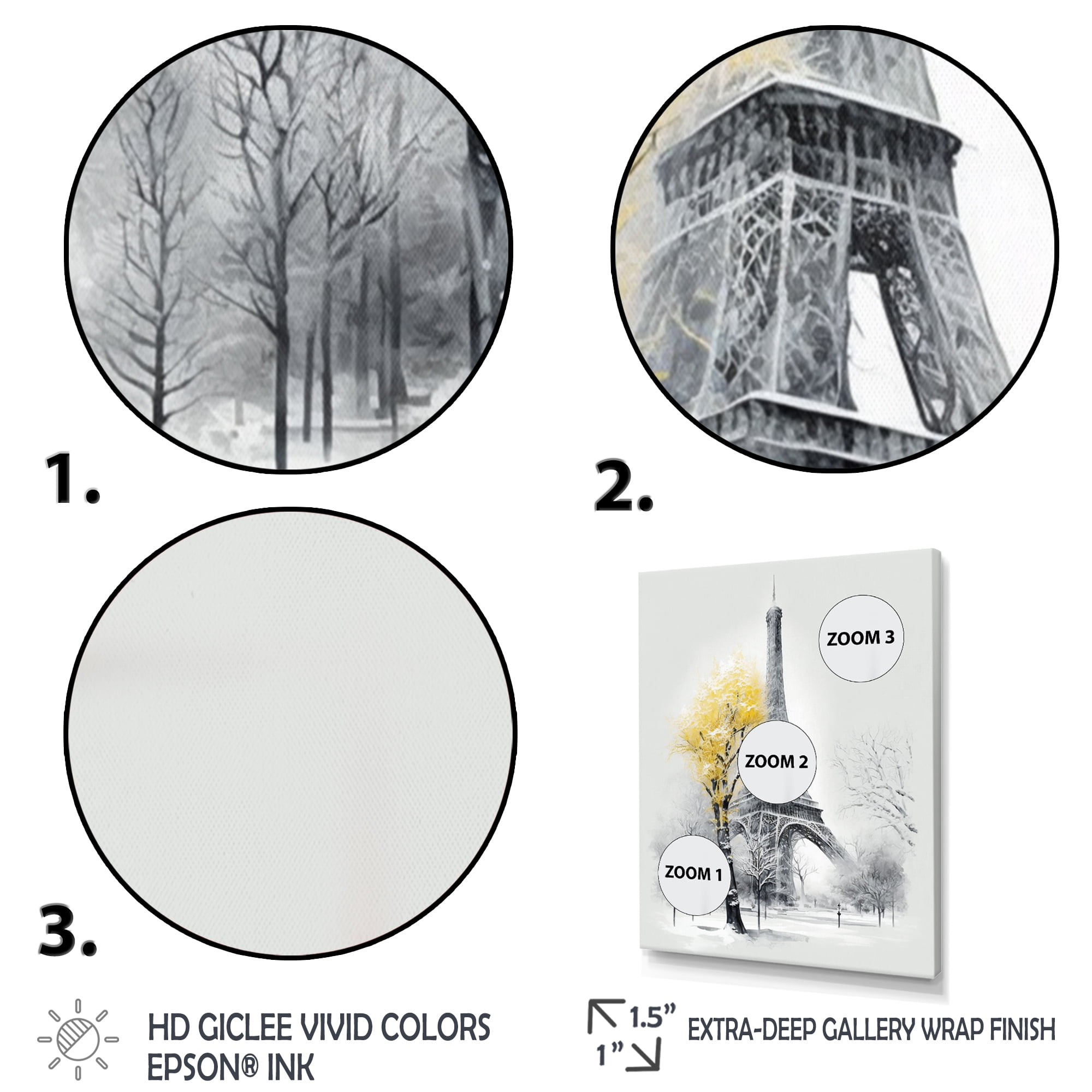 Designart Fall Scenery In The City II Canvas Wall Art