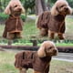 thumbnail image 4 of Toalla de baño para secado de perros, material de microfibra, albornoz absorbente de secado rápido para perros, higroscópico de secado rápido para mascotas, cuello y cintura ajustables, 4 of 5