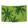 thumbnail image 4 of MYPOP Palm Trees And Tropical Leaves Tapestry Wall Hanging Decoration Home Decor Living Room Dorm 60 x 40 inches, 4 of 4