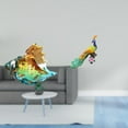 thumbnail image 2 of Figura de de de cristal, animal marino, decoración artística, estatua artesanal, adorno para el hogar, la oficina, la entrada,, 2 of 8