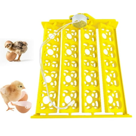 XCNGHU Automatic Egg Incubator Tray for Goose Duck Quail and Chicken - 24 Eggs Turning Tray for Efficient Incubation - Easy-to-Use Egg Turner Tray for Poultry Breeding - High-Quality a