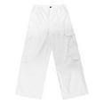 thumbnail image 4 of Bibifish Womens Cargo Pants Oversized Fit Versatile Utility Pants Casual Solid Color Workout Trendy Ladies Trousers With Multiple Pockets, 4 of 5