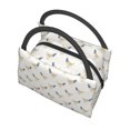 thumbnail image 5 of Vsdgher Funny Chicken Print Insulated Reusable Bags with Sturdy Zipper and Handles, Foldable Totes for Hot or Cold Food Bring or Delivery, 5 of 8