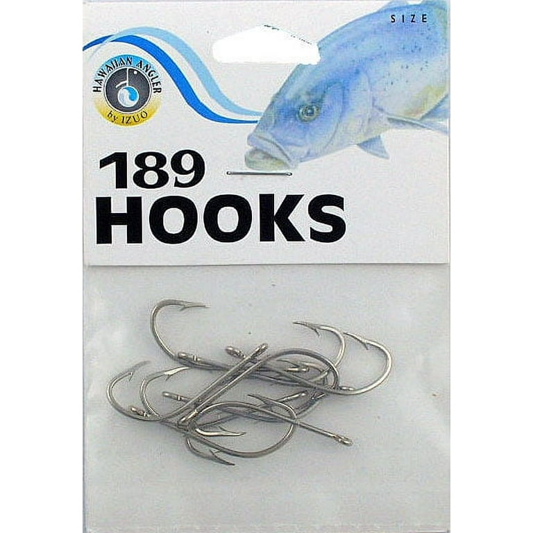 eagle claw fish hook size 10 Izuo Brothers Eagle Claw Fishing Hook, Size 10, 10-Pack, Stainless Steel,  Saltwater