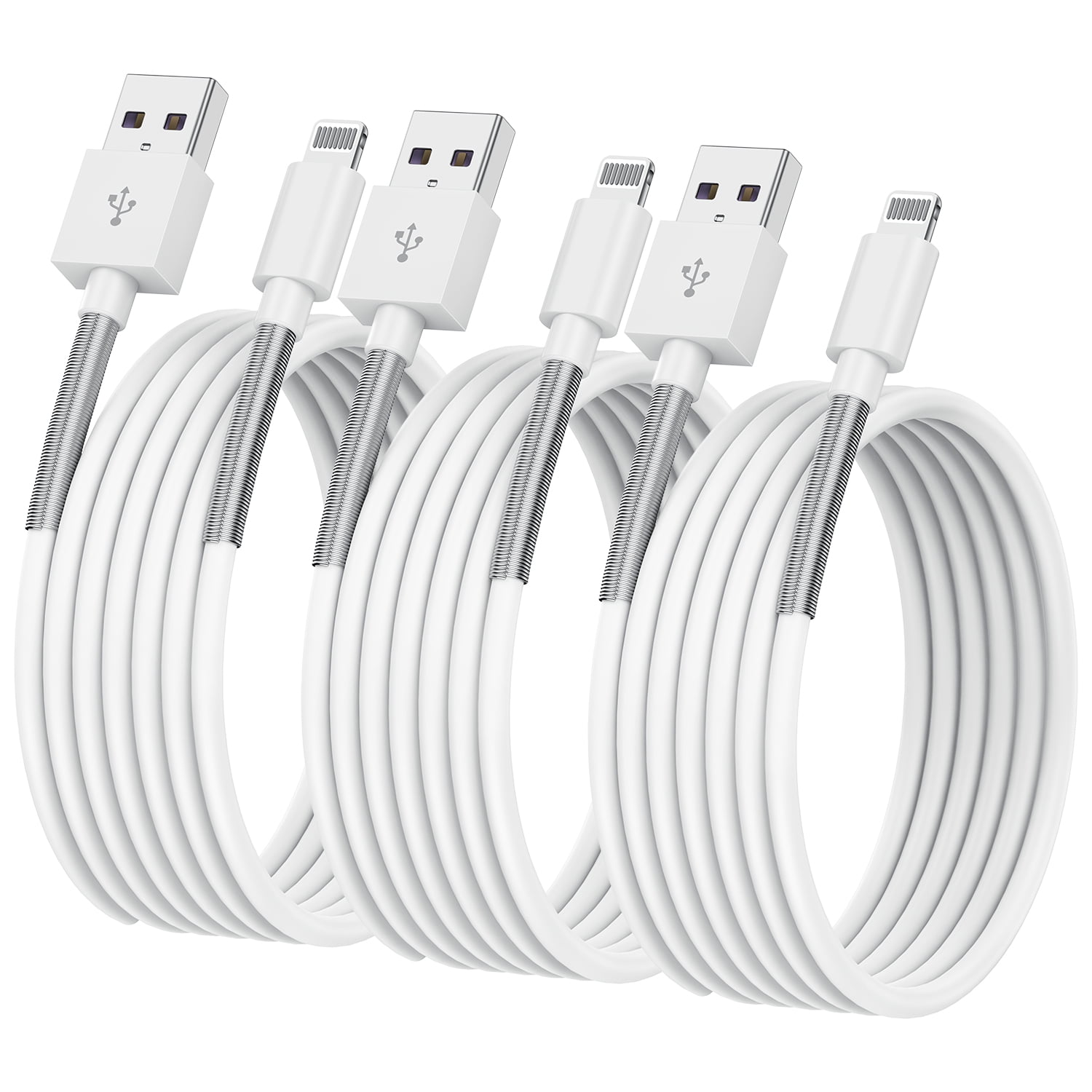 Lightning Extension Cable 6ft 6FT IPhone Charger Extension Cable - Lightning  Male To Female Extender For Data Sync, Audio \u0026 Charging Lightning Extender, image size:1500x1500
