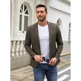 thumbnail image 6 of COOFANDY Men's Suit Jacket Lightweight Breathable Casual Sport Coat Blazer Two Button, 6 of 8