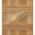 thumbnail image 5 of 16 1/8"W X 18"H Timbercraft Three 5 3/8" Boards Joined Board-N-Batten Shutters W/Z-Bar, Rough Sawn Western Red Cedar (Per Pair), 5 of 13