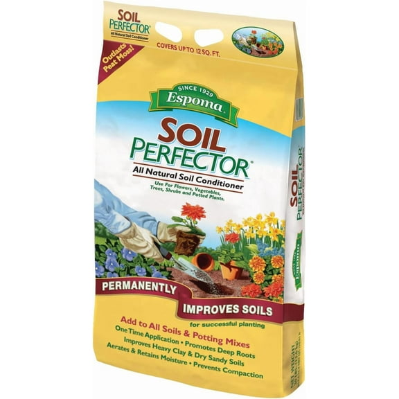 Espoma Soil Perfector Permanently Improves All Soils. A Simple One Time Application Prevents Compaction and Promotes Plant Root Growth.30 lb. Bag. Pack of One.