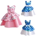 thumbnail image 1 of LOVZFMLL Tenues pour Filles Tout-Petits Vêtements à Bretelles Petite Imprimé Barboteuse Robe Enfants, 1 of 9