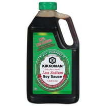 Kikkoman Less Sodium Soy Sauce, 40 oz