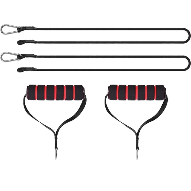 RUNROTOO 1 Set of Rope Exercise Nylon Red for Workout Ropes for Arms Sports Enthusiasts