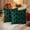 Green, variant on Ottowood Christmas Tree Pillow Covers 18x18 inch Set of 2 Christmas Decoration Soft Plush Faux Fur Jacquard Throw Pillows for Bedroom Sofa Holiday Festivals Winter Home Decor, Beige