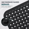 thumbnail image 3 of Bathtub Mat Non Slip Bath Mat for Tub Shower Mat Dinosam Bath Tub Mat 16 x 35 Extra Long Rubber Bath Mat, Suction Cups, Drain Holes, Machine Washable Bathroom Mat,Black, 3 of 8