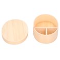 thumbnail image 4 of Caja Bento de Color Madera Forma Ovalada Caja de Almuerzo de Sushi Contenedor de Almacenamiento de Alimentos para Estudiantes Mujeres Adultas Hombres Anggrek Otros, 4 of 8