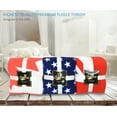thumbnail image 7 of Catalonia Sherpa Reversible Print Patriotic American Flag Blanket 60"x50" Plush Super Soft Warm Polar Fleece Throws for Couch, Sofa, Bed, 7 of 7