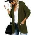 thumbnail image 2 of No Buttons Open Front Women Casual Knit Cardigans, 2 of 4