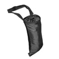 thumbnail image 4 of Bolsa de basura para coche, para colgar en el respaldo del asiento, a prueba de fugas, universal, impermeable, de alta calidad. patrón de bola negra, 4 of 9