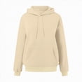 thumbnail image 4 of Godom Womens Oversized Hoodies Fleece Sweatshirts Fall Fashion 2025 Pullover Winter Clothes, 4 of 6