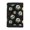 Color Splash Soccer Ball, variant on FUIALDOLG Soccer Girl Coin Case Purse, Lightweight Polyester Trifold Pouch for School and Daily Travel
