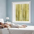 thumbnail image 3 of Yellow Window Privacy Film, Retro Oil Painting Modern Abstract Art Aesthetics Static Cling UV Sun Blocking Heat Control Window Tint, Non-Adhesive One Way Windows Privacy Cover 19.6''x39.3'', 3 of 7
