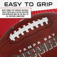 thumbnail image 5 of Franklin Sports NFL Tampa Bay Buccaneers Football - Youth Junior Size Football for Kids - Official NFL Team Logo + Colors Youth Football - Kids NFL Fan Shop Football, 5 of 13