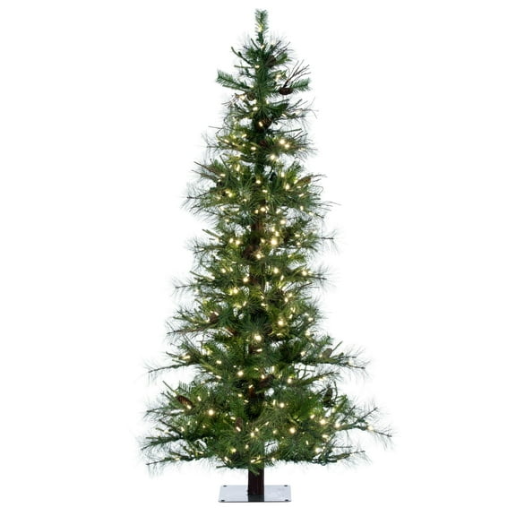 Vickerman 6' Ashland Artificial Christmas Tree, Warm White Dura-lit LED Lights