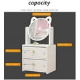 thumbnail image 6 of Makeup Organizer with LED Mirror - Large Capacity Dust and Waterproof Cosmetic Organizer, 6 of 6