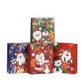thumbnail image 1 of Bolsas de papel navideñas con diseño de dibujos animados, paquete de 12, 1 of 4