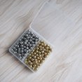 thumbnail image 3 of Minkissy 200pcs Push Pin World Map Silver Stainless Steel Tacks for Home Use Fabric Positioning for Fan Gear, 3 of 5