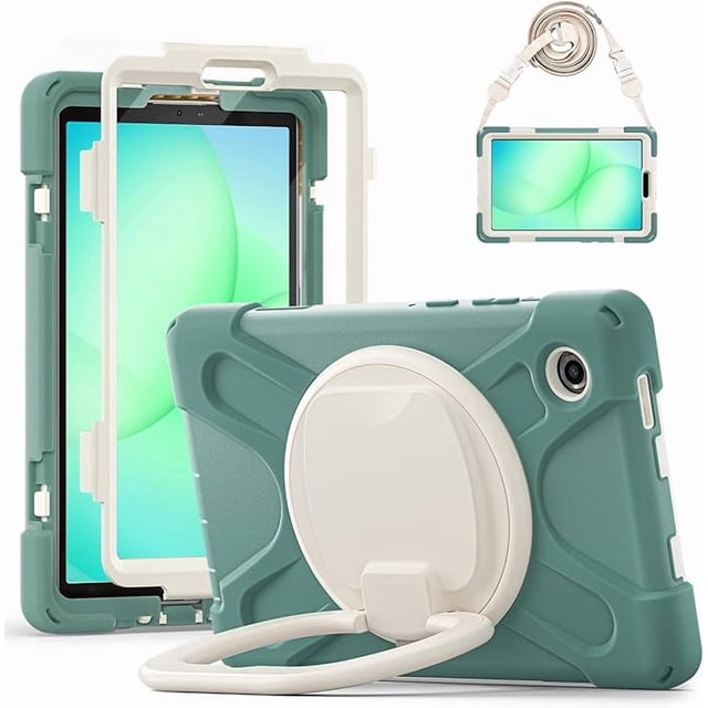 Funda Protectora para Samsung Galaxy Tab A11 8.7" (2025) y Tab A9 8.7" (2023) - Verde Esmeralda