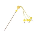 thumbnail image 1 of Milaget Cat Teaser Interactive Cat Toys Playing Chewing Toy with Bells Teaser Toy Kitten Yellow, 1 of 9