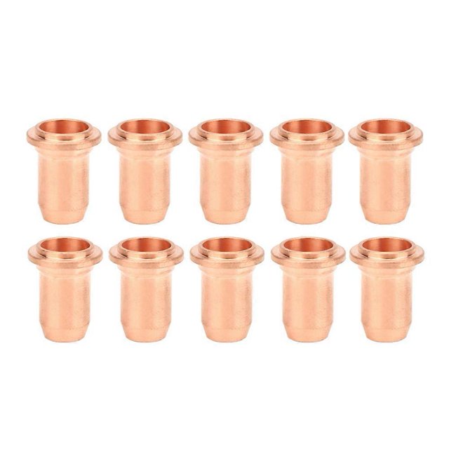 10 Pcs Plasma Nozzle 1.0mm Hole Plasma Cutting Torch Consumables 51313 for PT40/60