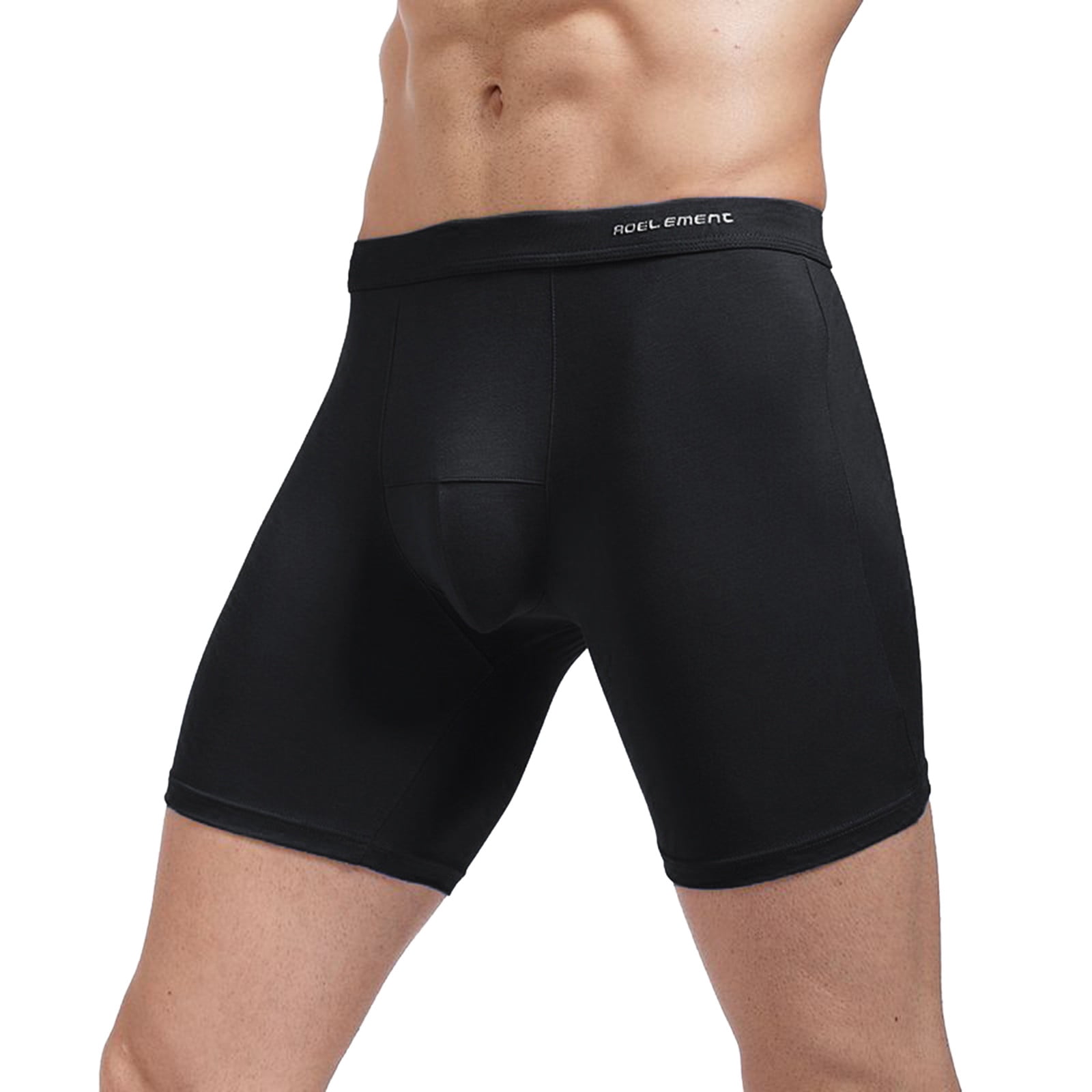 White Mens Underwear Men'S Out Running Tight Pants Are Breathable Boxers  Movement Polyester