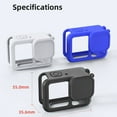 thumbnail image 4 of MYG Étui de Protection en Silicone Premium avec Lanière et Capuchon d'Objectif pour GoPro Hero13 Noir, 4 of 10