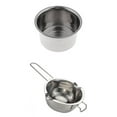 thumbnail image 1 of Pack-2 herramienta de de cera de de doble caldera de metal inoxidable, manualidades de bricolaje, 1 of 9