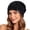 Black, variant on Summer Solid Lightweight Slouchy Beret Hat Casual Crushable Cap Breathable Soft Travel Headwear