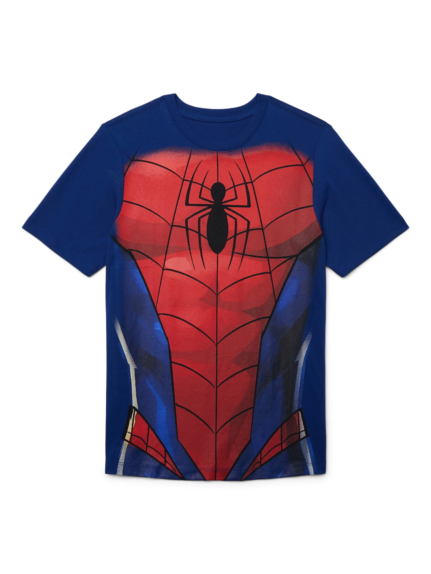 Marvel Spider-Man Boys Short Sleeve I Am Spidey Graphic Costume T-Shirt, Sizes 4-18