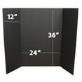 thumbnail image 4 of Flipside Products Foam Project Board, 36" x 48", Total Black, Bulk Pack of 24, 4 of 5