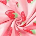 thumbnail image 5 of GEYEHUG Baby Girl Clothes Rompers Bamboo Little Soft Baby Footie Pajamas Strawberry Print Baby Clothes, 5 of 7