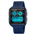 thumbnail image 6 of Digital Waterproof Watch Electronic Wristwatch for Daily Wear, 50m Water Resistant with Alarm, Clear Display TPU Strap Sport Watch for Men Women, 6 of 9